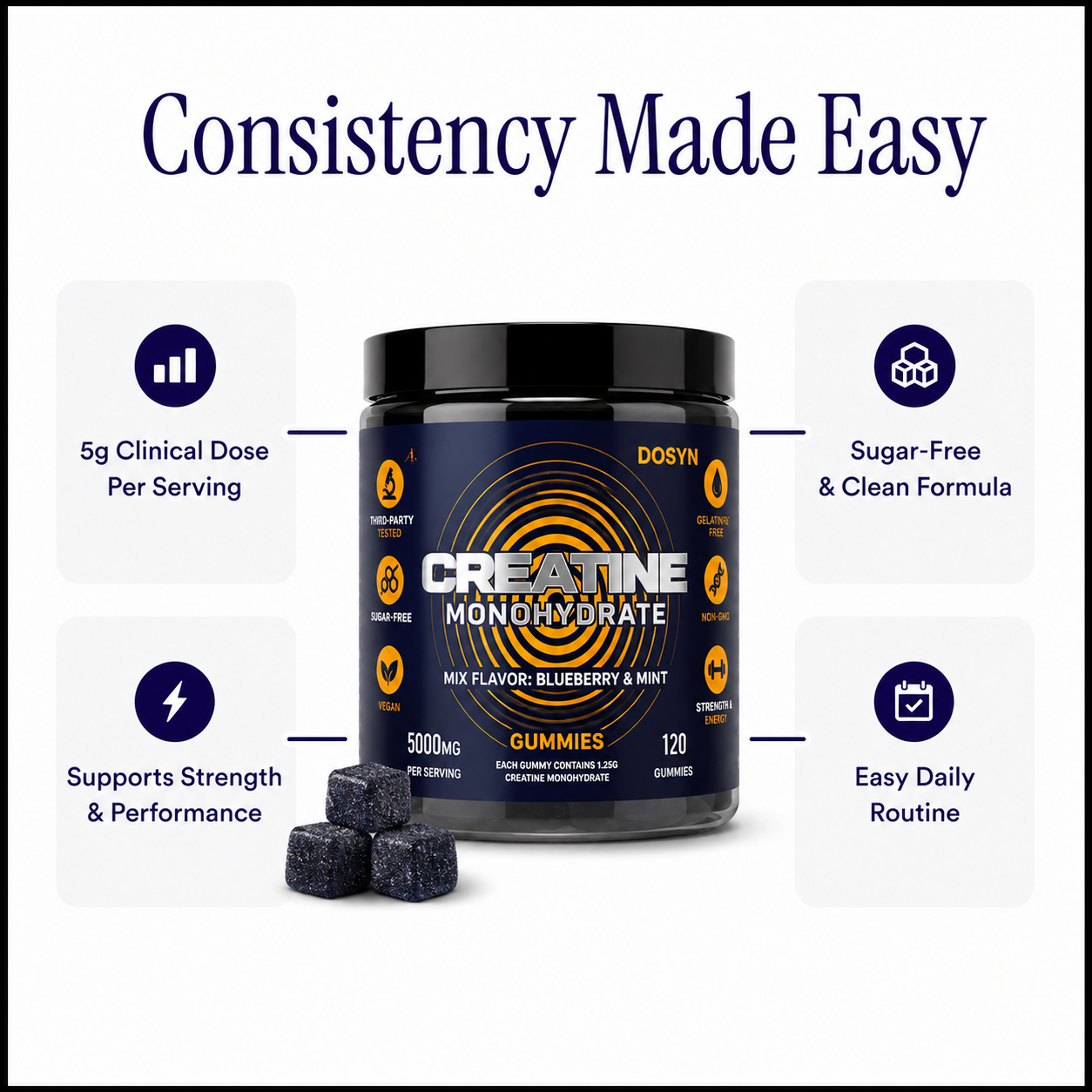 Daily Creatine Performance Gummies